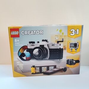 NIB Lego Creator Retro Camera Set 31147 | 3in1 Camera, Video Camera, TV